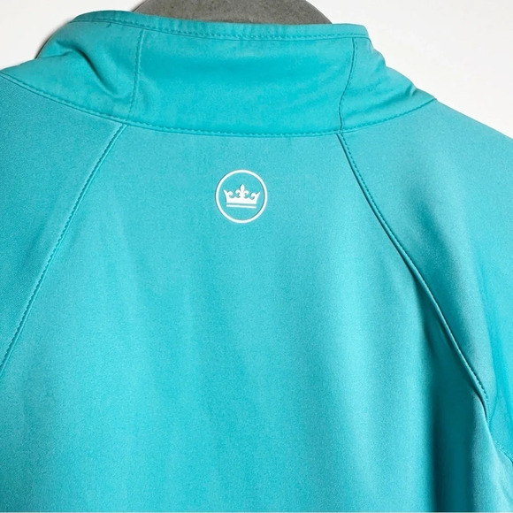 Peter Millar Womens Jacket Hyperlight Merge Teal Size Large Golf  Water Wind - Picture 9 of 12